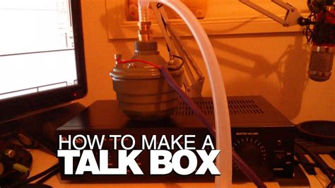 how to create a talkbox